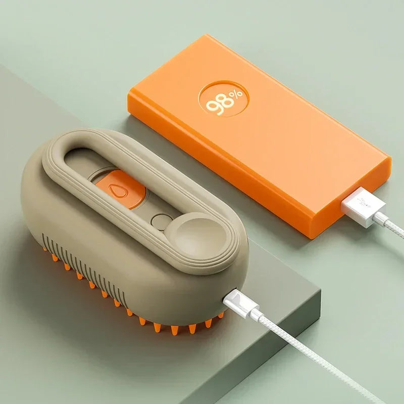Rechargeable Pet Steam Brush forCats