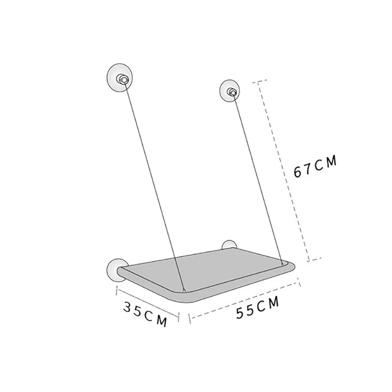 S221cfaee5SkyNap Suction Cat Window Bed Hammock size