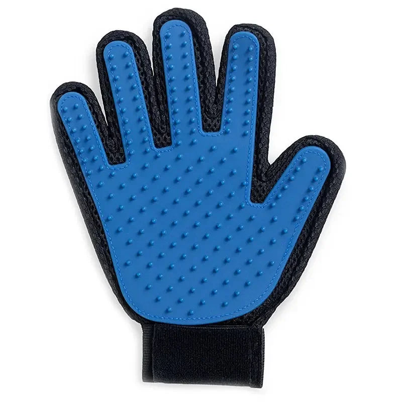 Gentle Silicone Pet Grooming Gloves