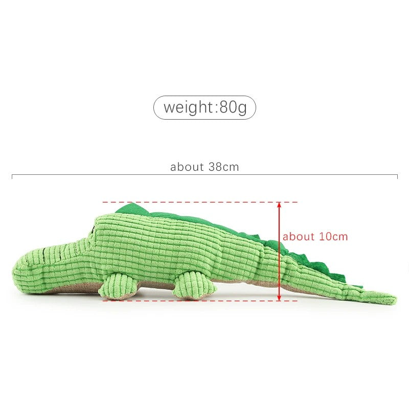 Crocodile toy size: about 38 cm long, about 80 g