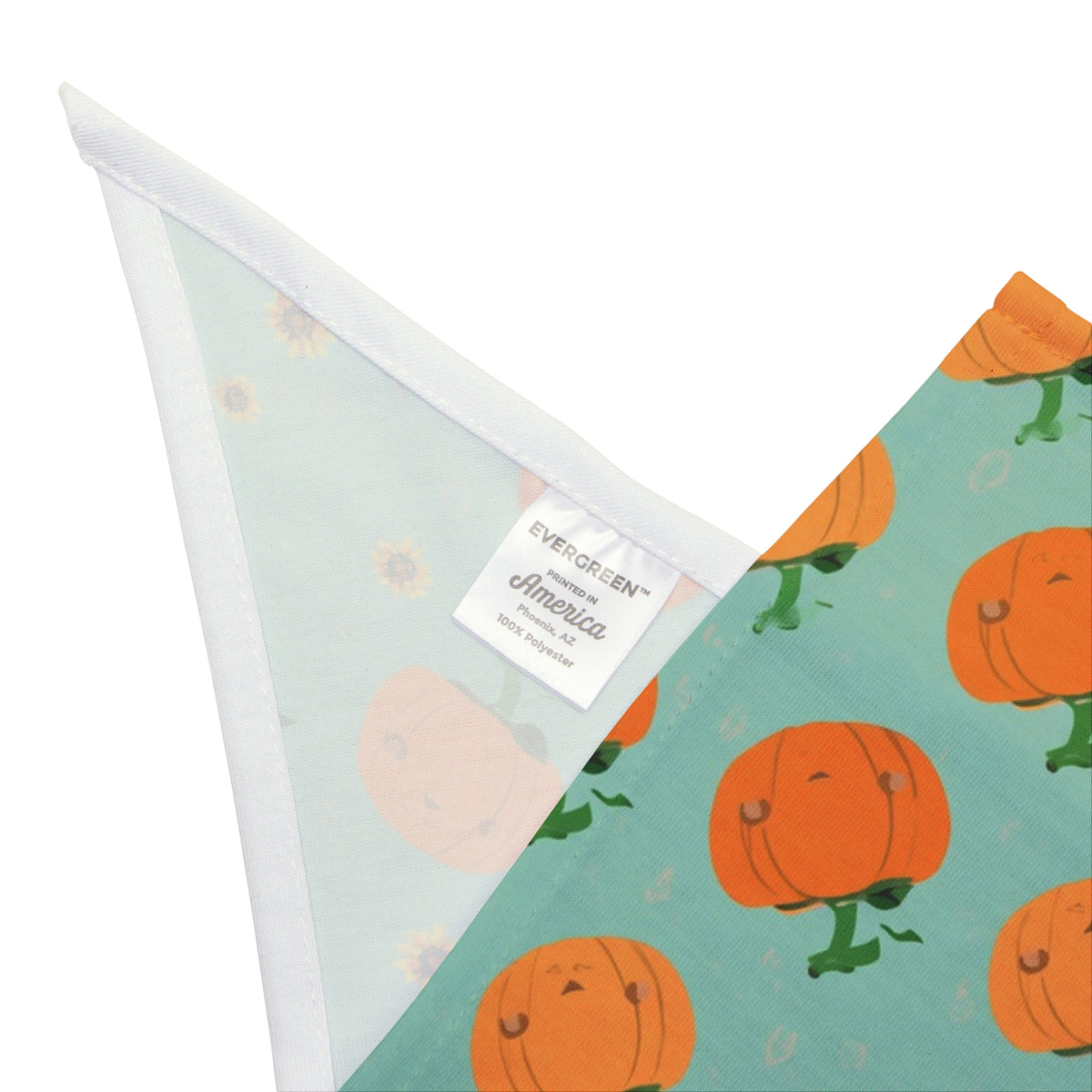 Thanksgiving Dog Bandana – Pumpkins and Sunflowers – photo 3