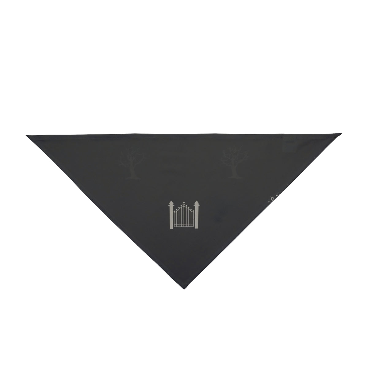 Halloween Bandana for Dog – Haunted Houses and Iron Gates