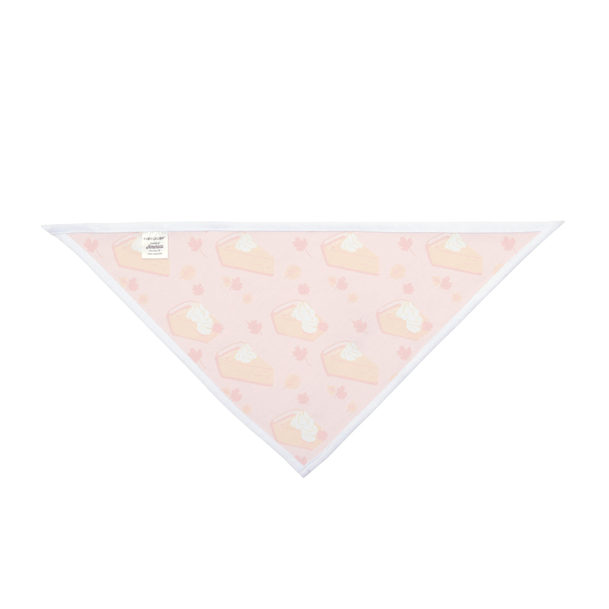 Thanksgiving Dog Bandana – Pumpkin Pie and Autumn Leaves – photo 2