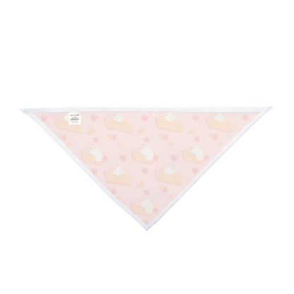 Thanksgiving Dog Bandana – Pumpkin Pie and Autumn Leaves – photo 2