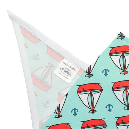 Big Brother Dog Bandana – Sailboats and Anchors – photo 3