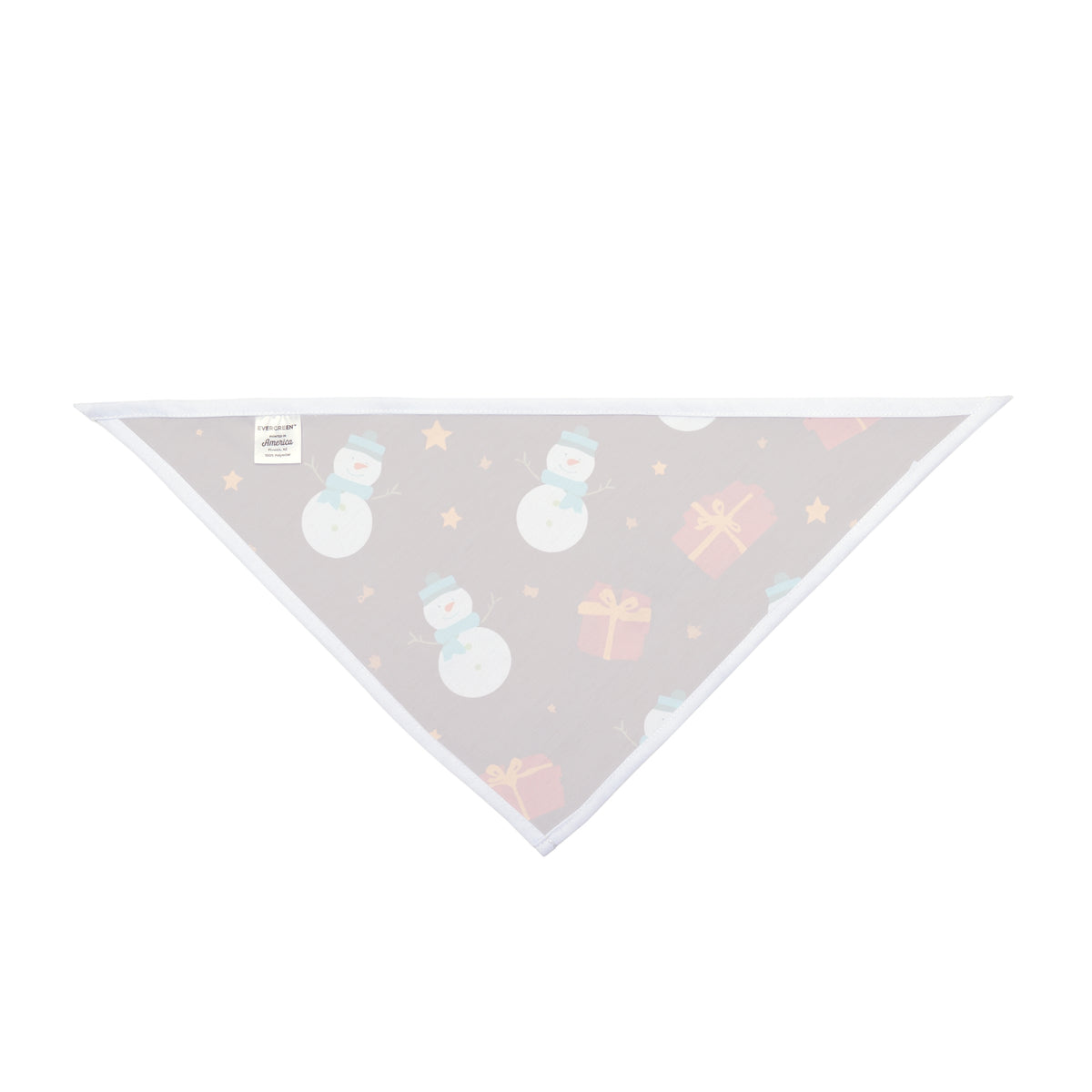Dog Christmas Bandana – Gifts, Snowmen and Stars
