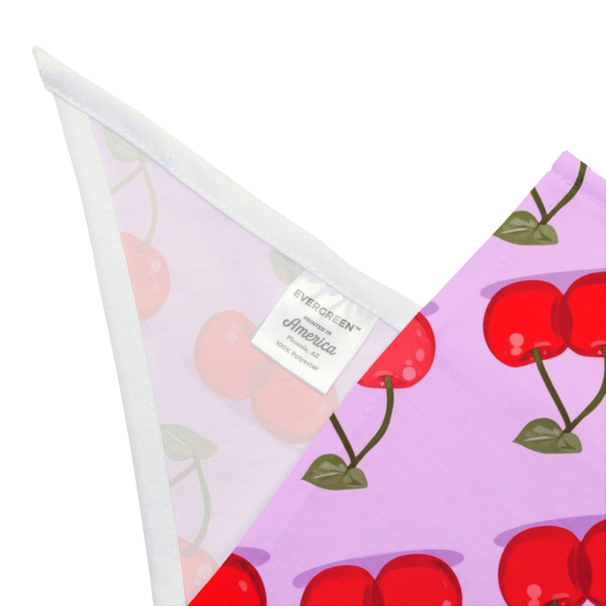 Big Sister Dog Bandana – Red Cherries – photo 3
