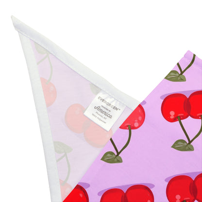 Big Sister Dog Bandana – Red Cherries – photo 3
