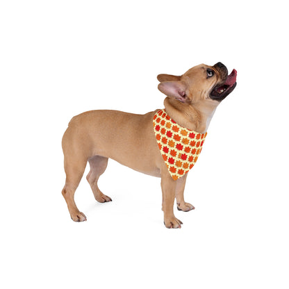 Fall Dog Bandana – Maple Leaves – photo 4
