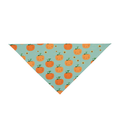 Thanksgiving Dog Bandana – Pumpkins and Sunflowers