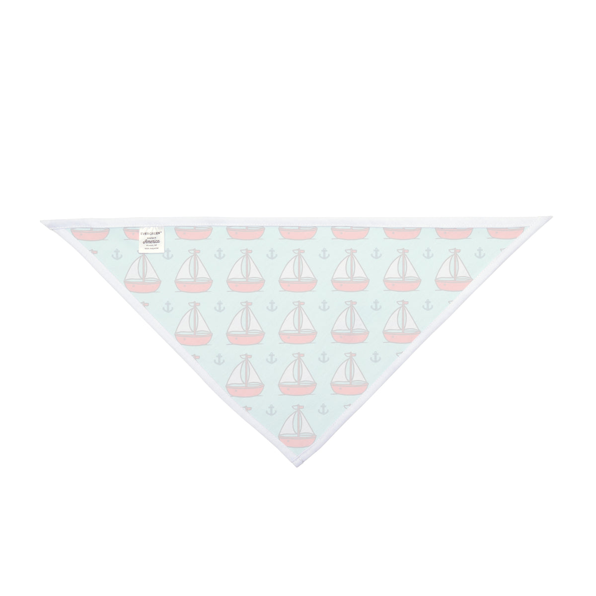 Big Brother Dog Bandana – Sailboats and Anchors – photo 2