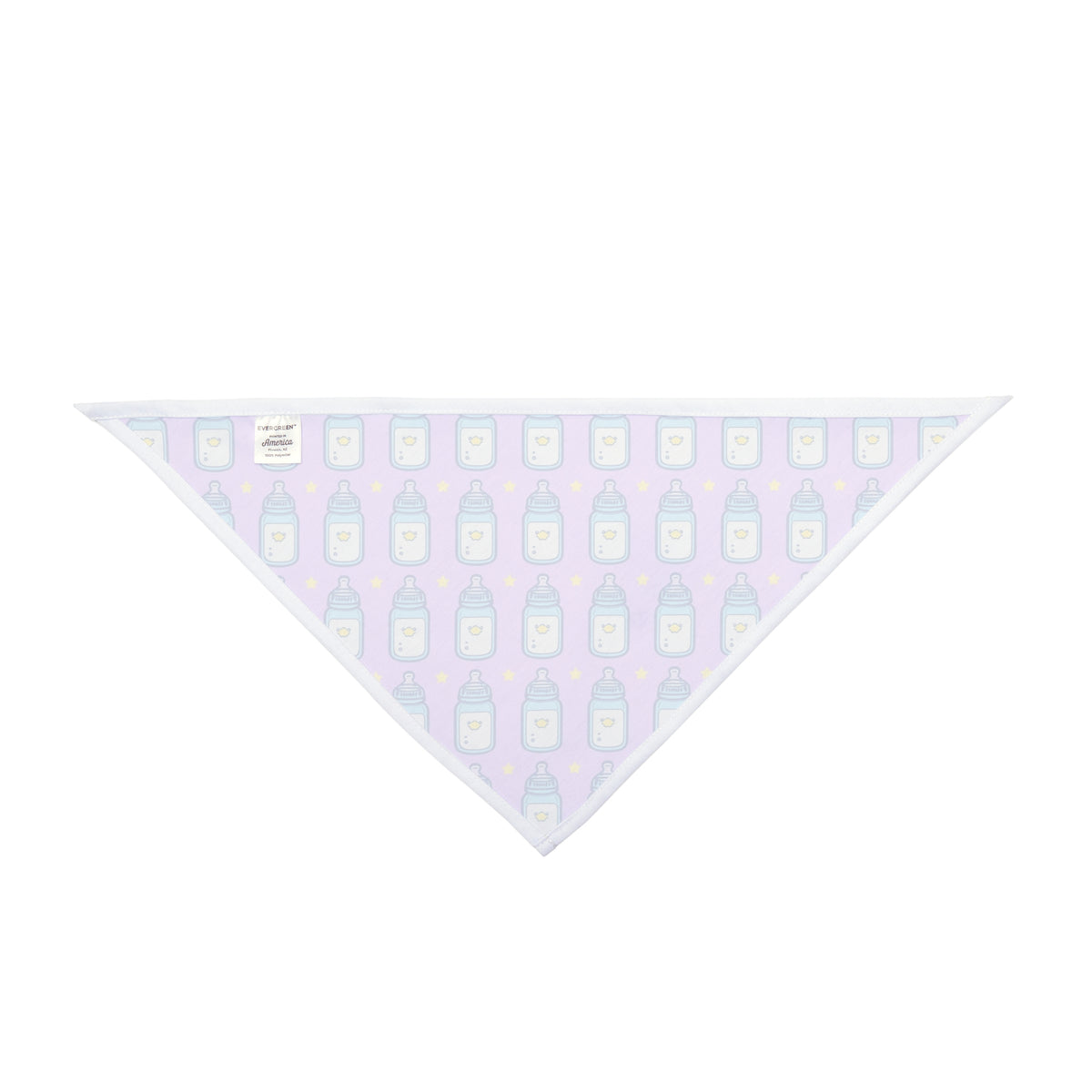 Big Brother Dog Bandana – Baby Bottles and Stars – photo 2