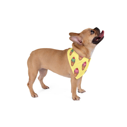 Dog Birthday Bandana – Ice Cream Cones – photo 4
