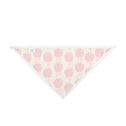Fall Dog Bandana – Red Apples – photo 2