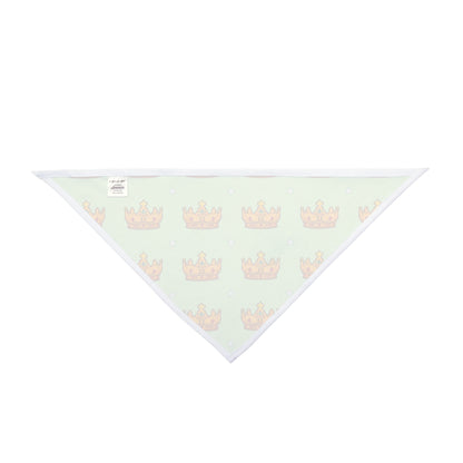 Big Brother Dog Bandana – Golden Crowns and Stars – photo 2