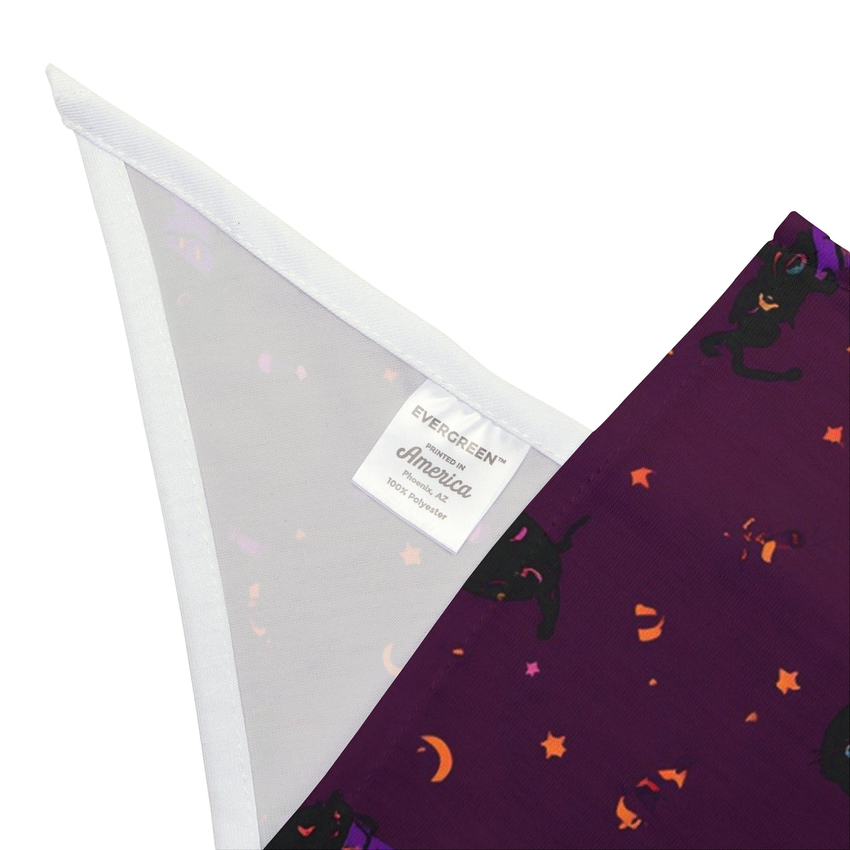 Dog Bandana Halloween – Black Cats and Witch Hats