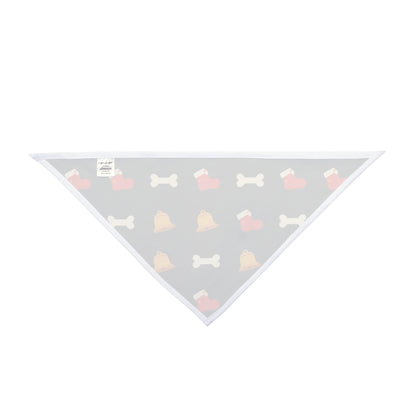 Dog Christmas Bandana – Stockings, Bones and Bells