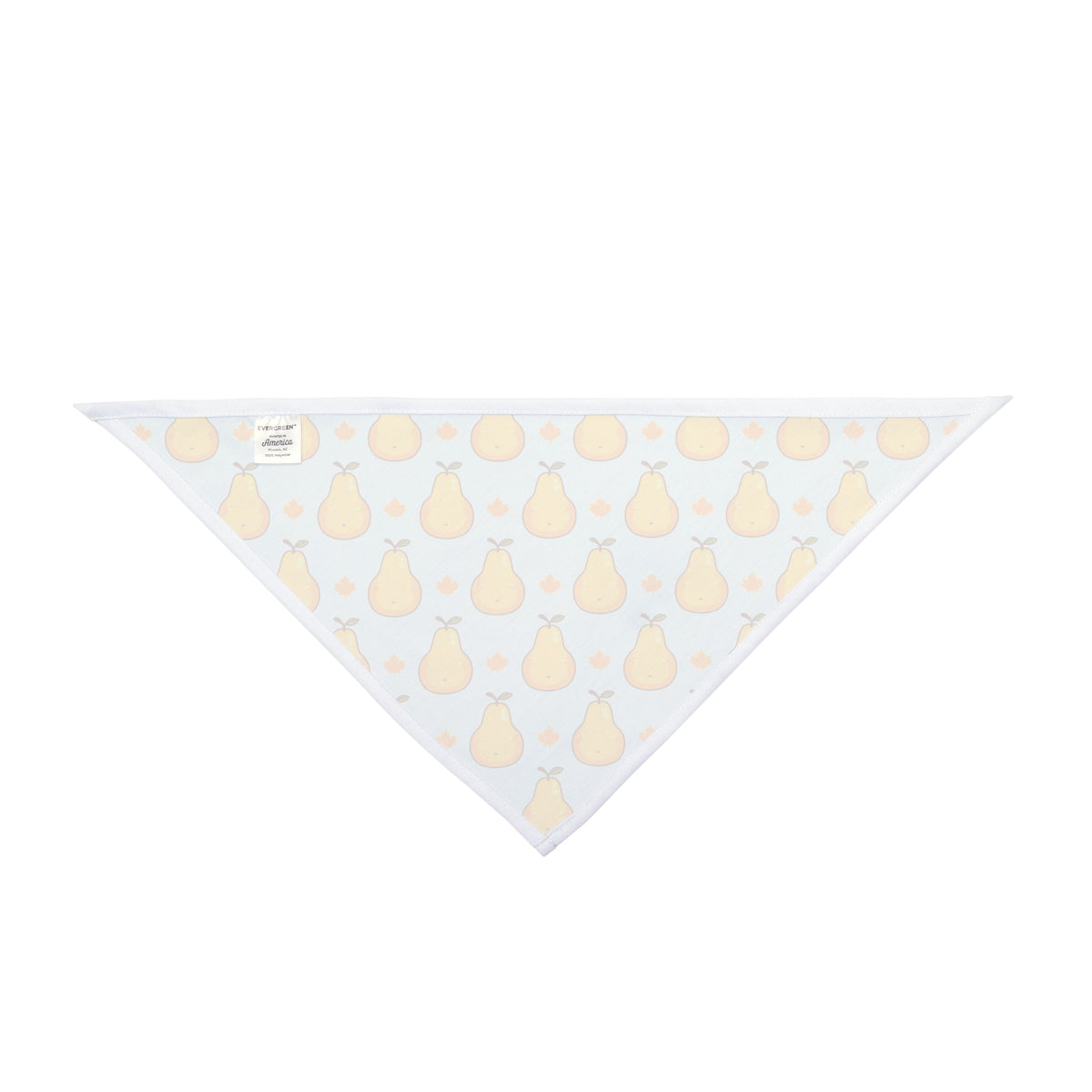 Fall Dog Bandana – Golden Pears and Maple Leaves – photo 2