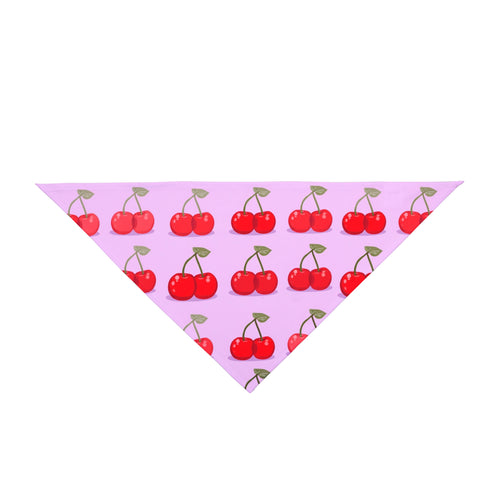 Big Sister Dog Bandana – Red Cherries