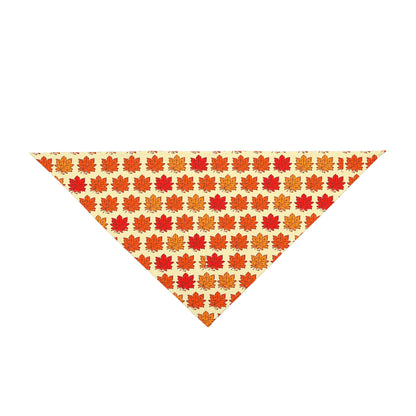 Fall Dog Bandana – Maple Leaves
