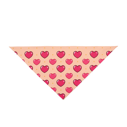 Big Sister Dog Bandana – Pink Hearts and Stars