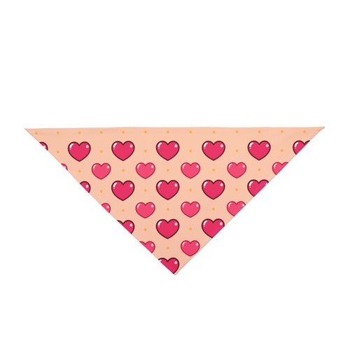 Big Sister Dog Bandana – Pink Hearts and Stars