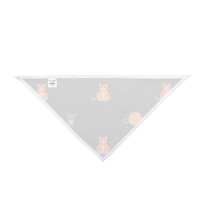 Halloween Cat Bandana – Tabby Cats and Yarn