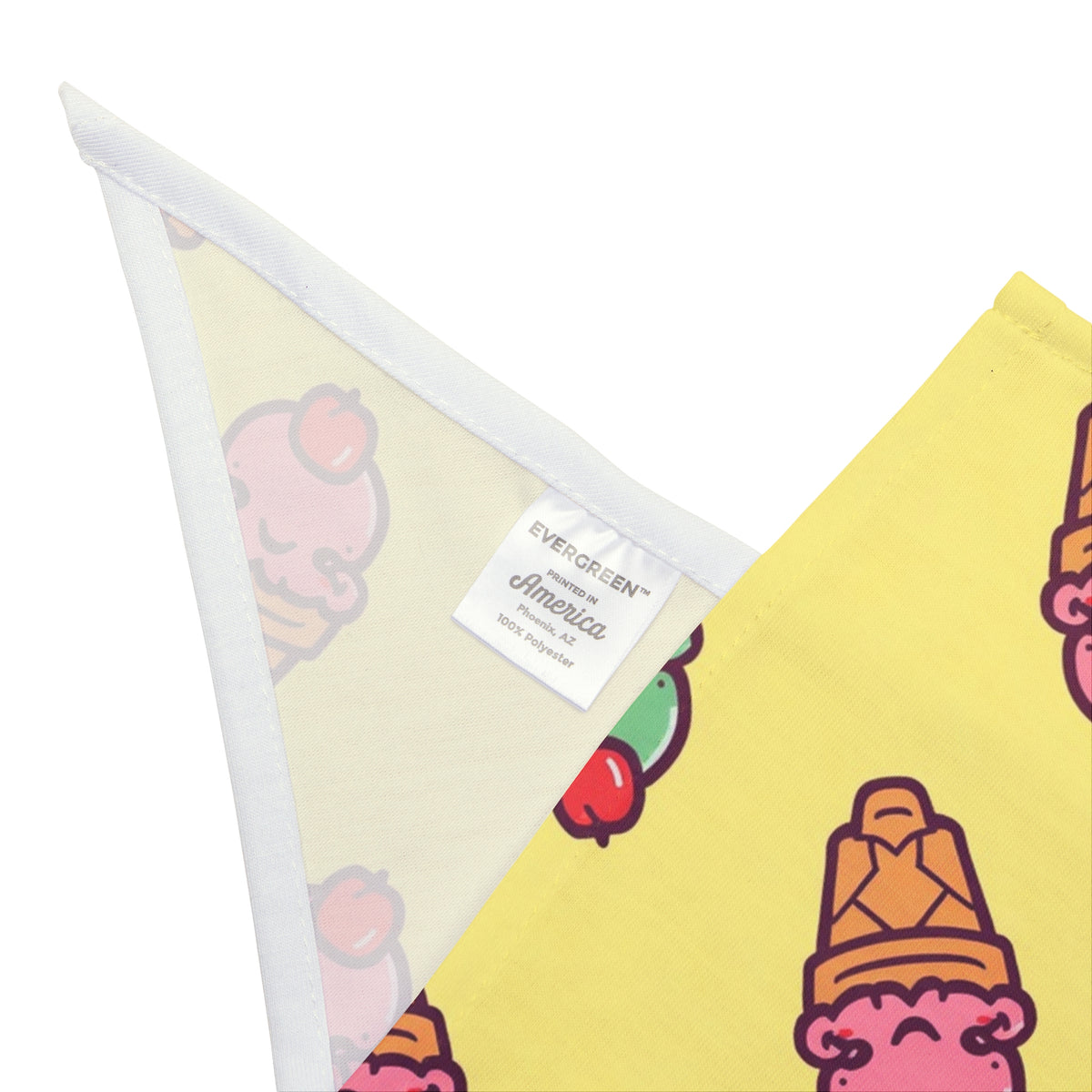 Dog Birthday Bandana – Ice Cream Cones – photo 3