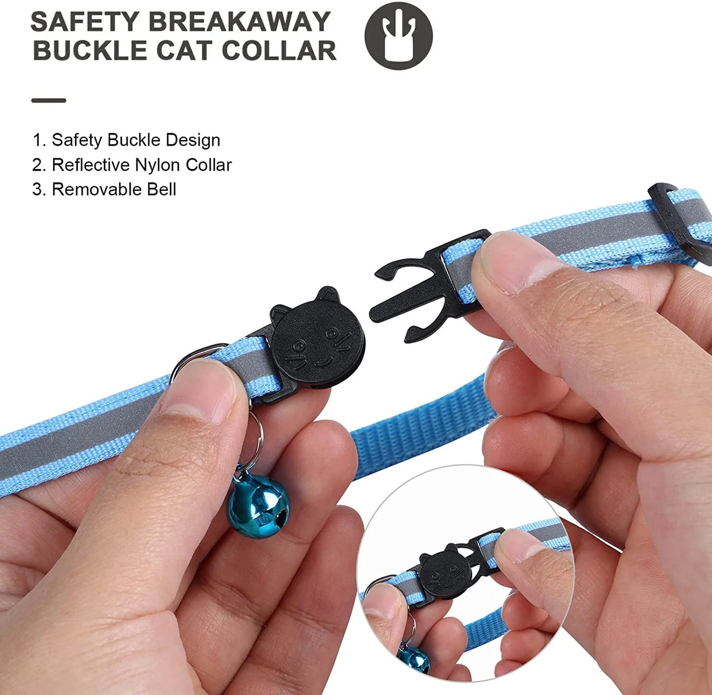 Breakaway Cat Collar with AirTag Holde