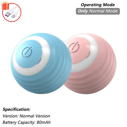 Interactive Cat Toy blue and pink color 