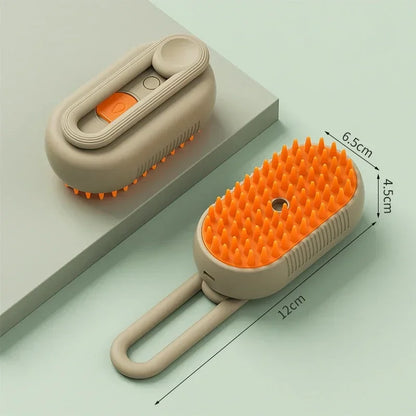 Portable Pet Steam Brush for Cats