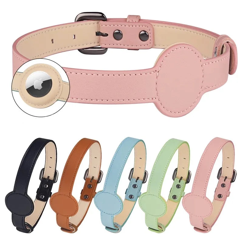 Premium AirTag Pet Collar for Cats & Dogs