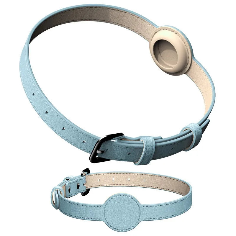 Premium AirTag Pet Collar for Cats & Dogs blue color