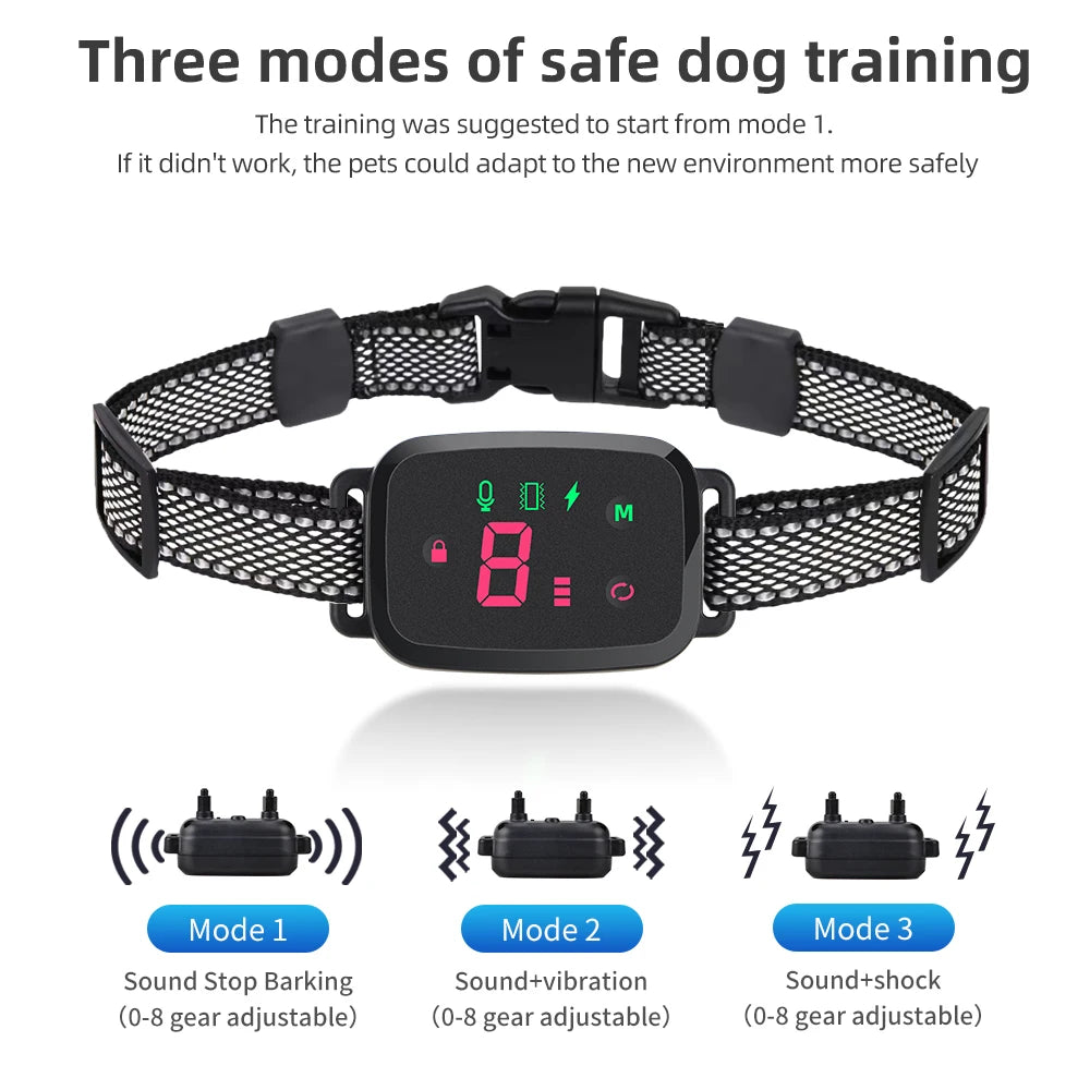 IP67 Waterproof Bark Collar For Dogs