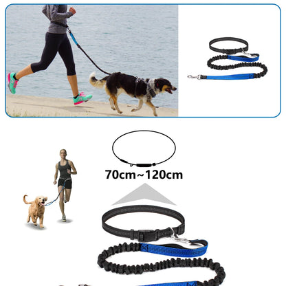 Adjustable Waist Leash for Dogs | Hand Free Dog Leash for Running