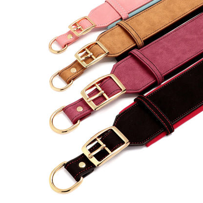 custom leather dog collars