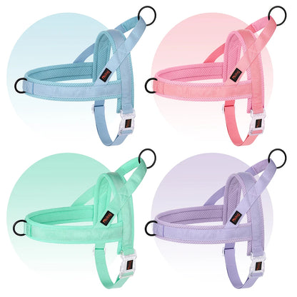Soft No Pull Dog Harness in Pastel Color