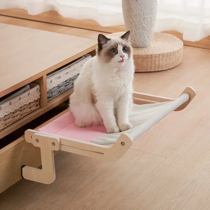 Sunny Paws Cat Bed for Window for white cat