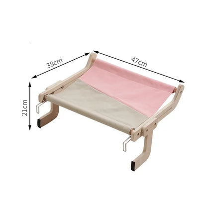 Sunny Paws Cat Bed for Window measurement
