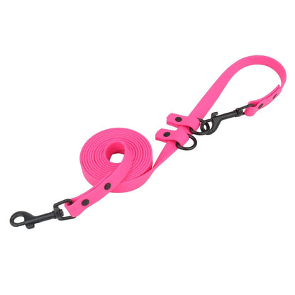 Hot pink adjustable length dog leash