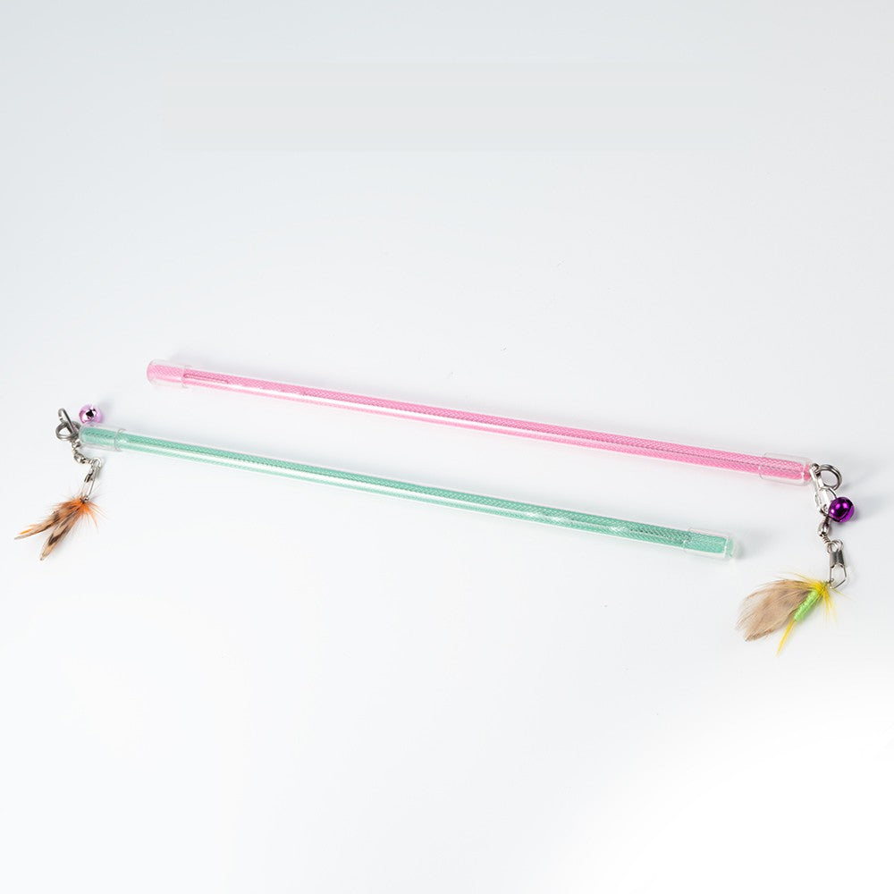Two bug cat toys in random colours