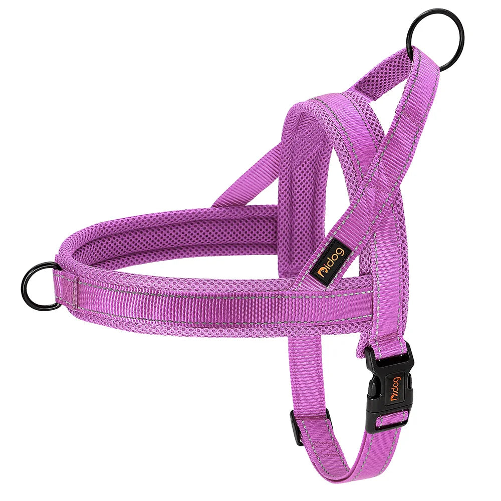 dog harness no pull purple color