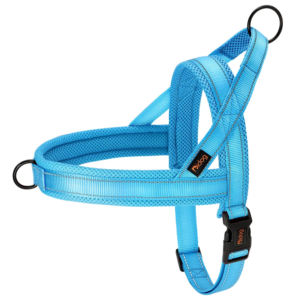 dog no pull harness blue color