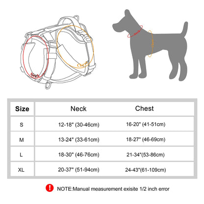 extra large dog harness no-pull