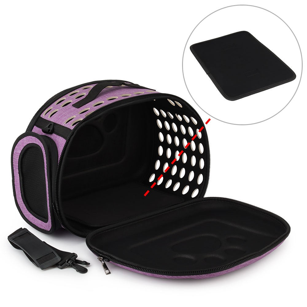 Removable soft pad inside the carrier