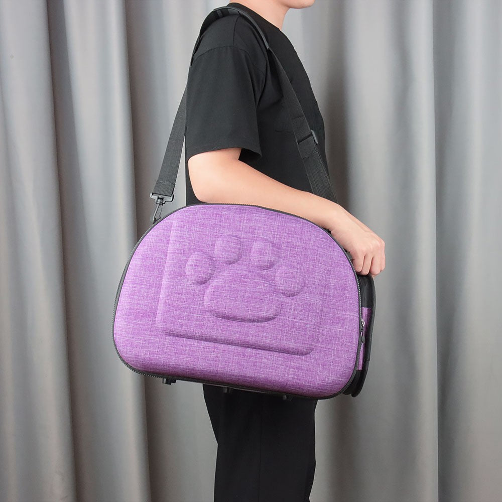 Size M carrier worn on the shoulder
