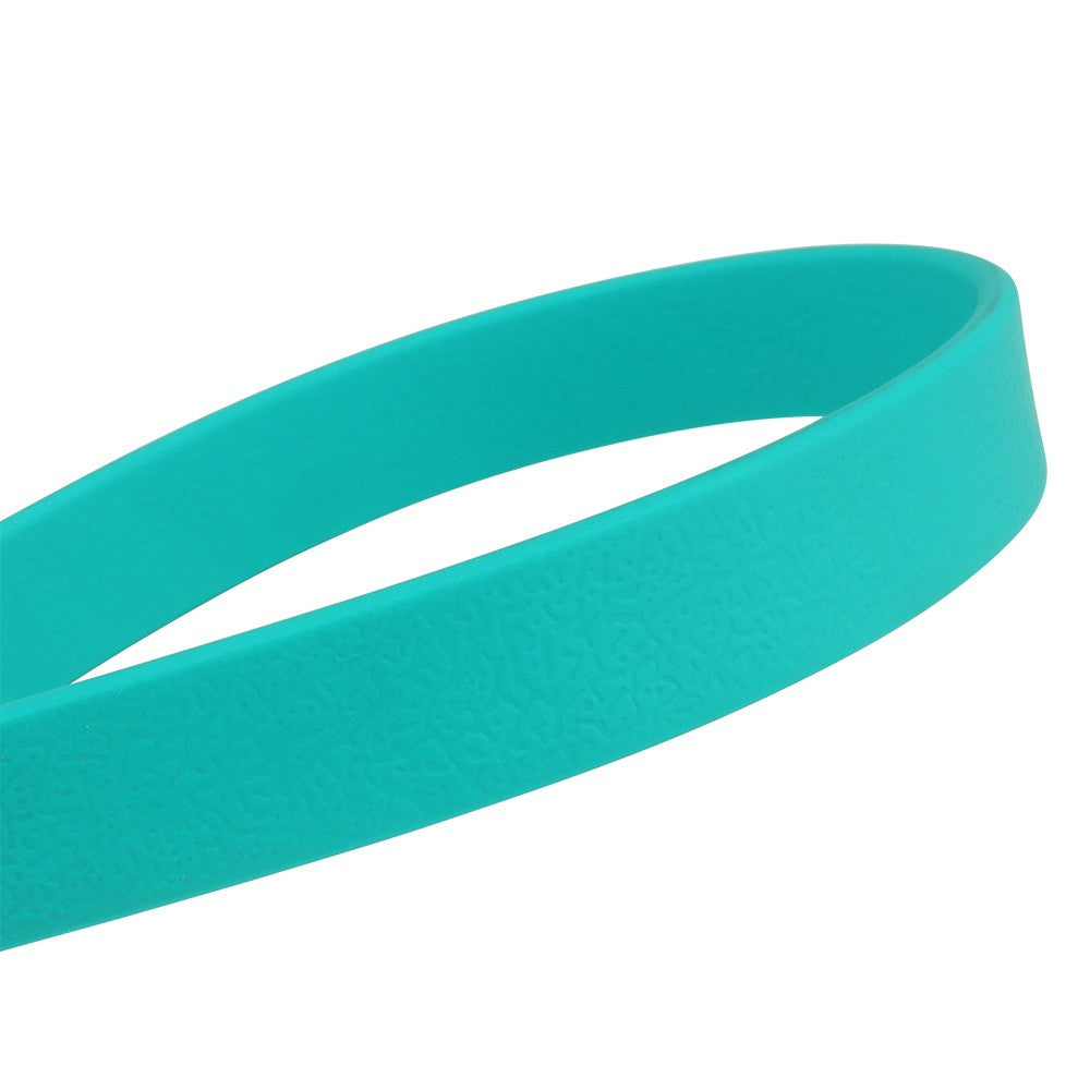 Close-up of the smooth wipe-clean PVC strap
