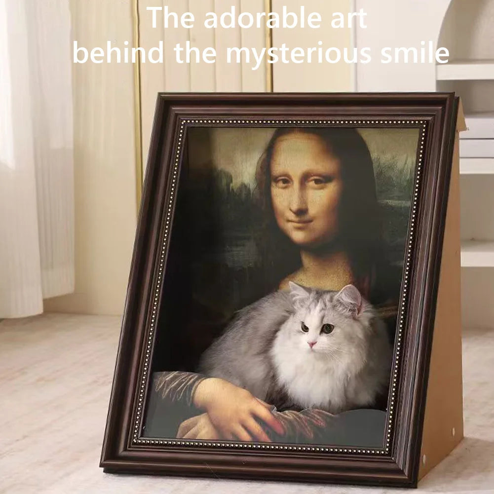 painting cat bed 3D Cat Bed