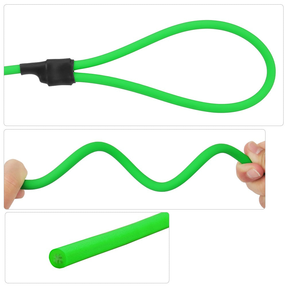 Rope loop handle and flexible 8 mm round PVC line