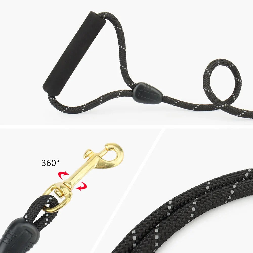 Foam handle and 360 degree swivel snap hook